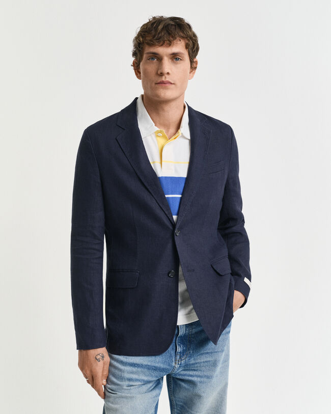 Veste blazer coupe regular