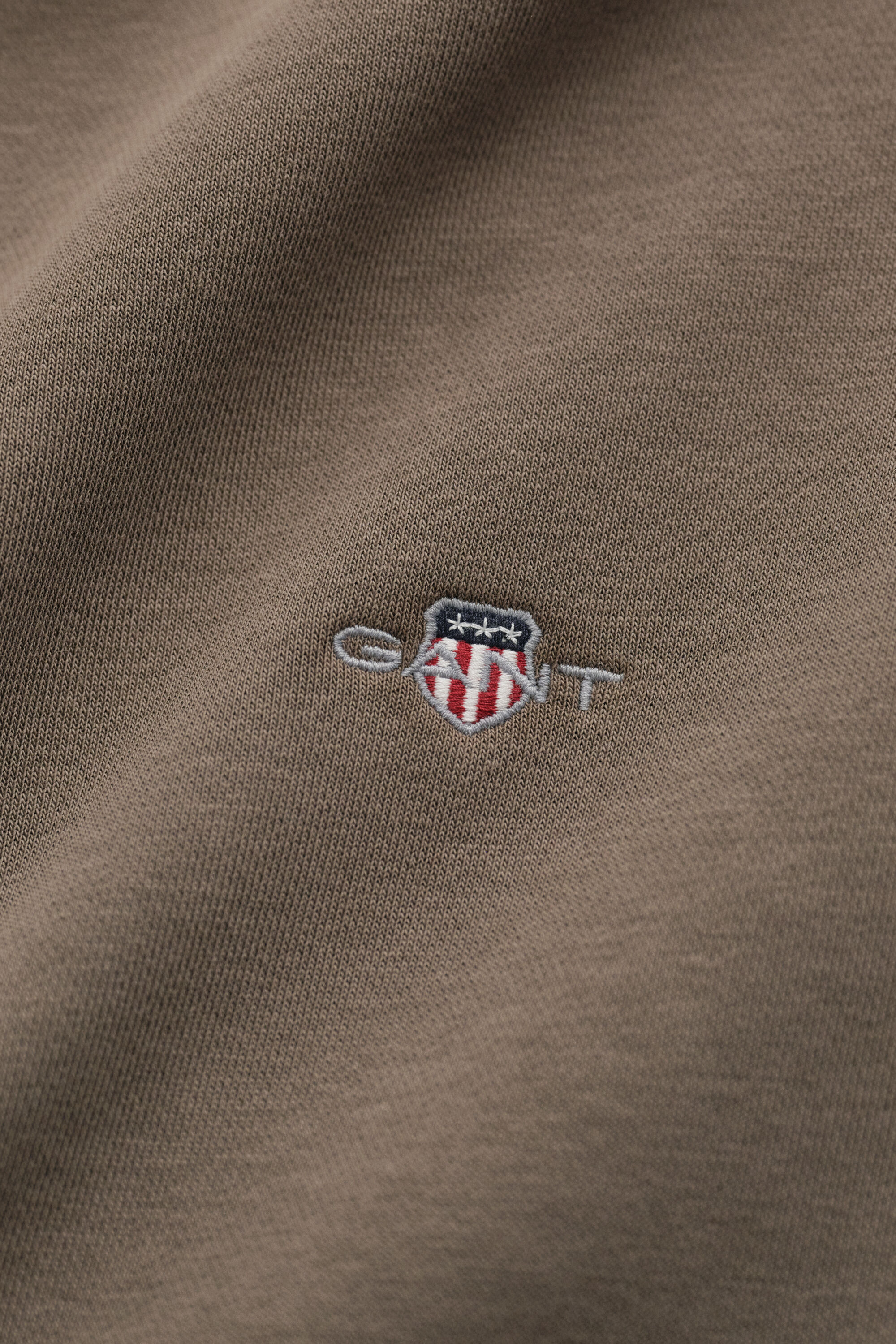 Sweat-shirt col rond avec écusson
