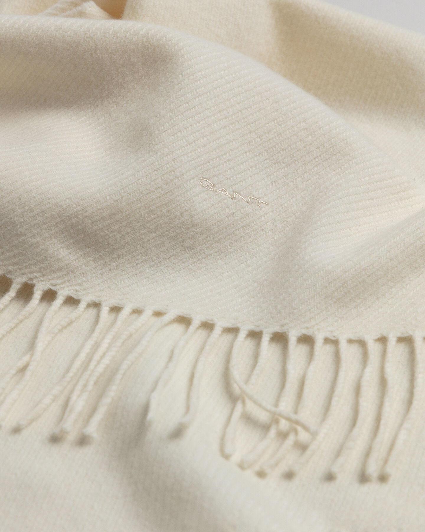 Sjaal van wollen keper