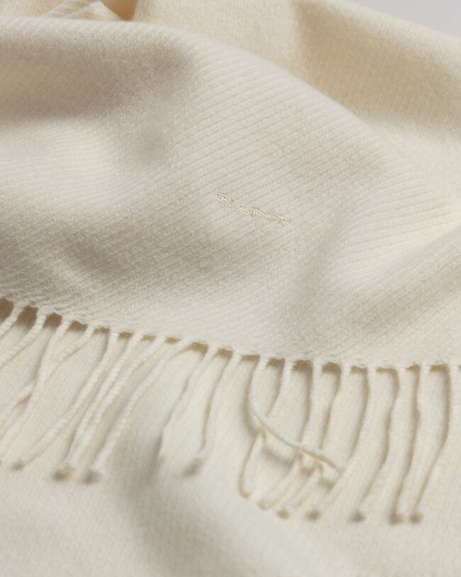 Sjaal van wollen keper