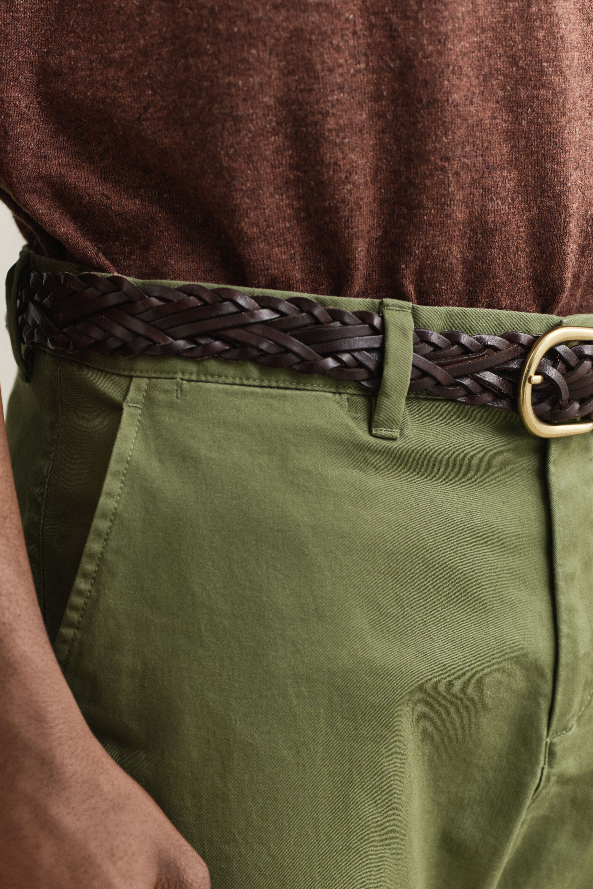 Klassieke chino met normale pasvorm