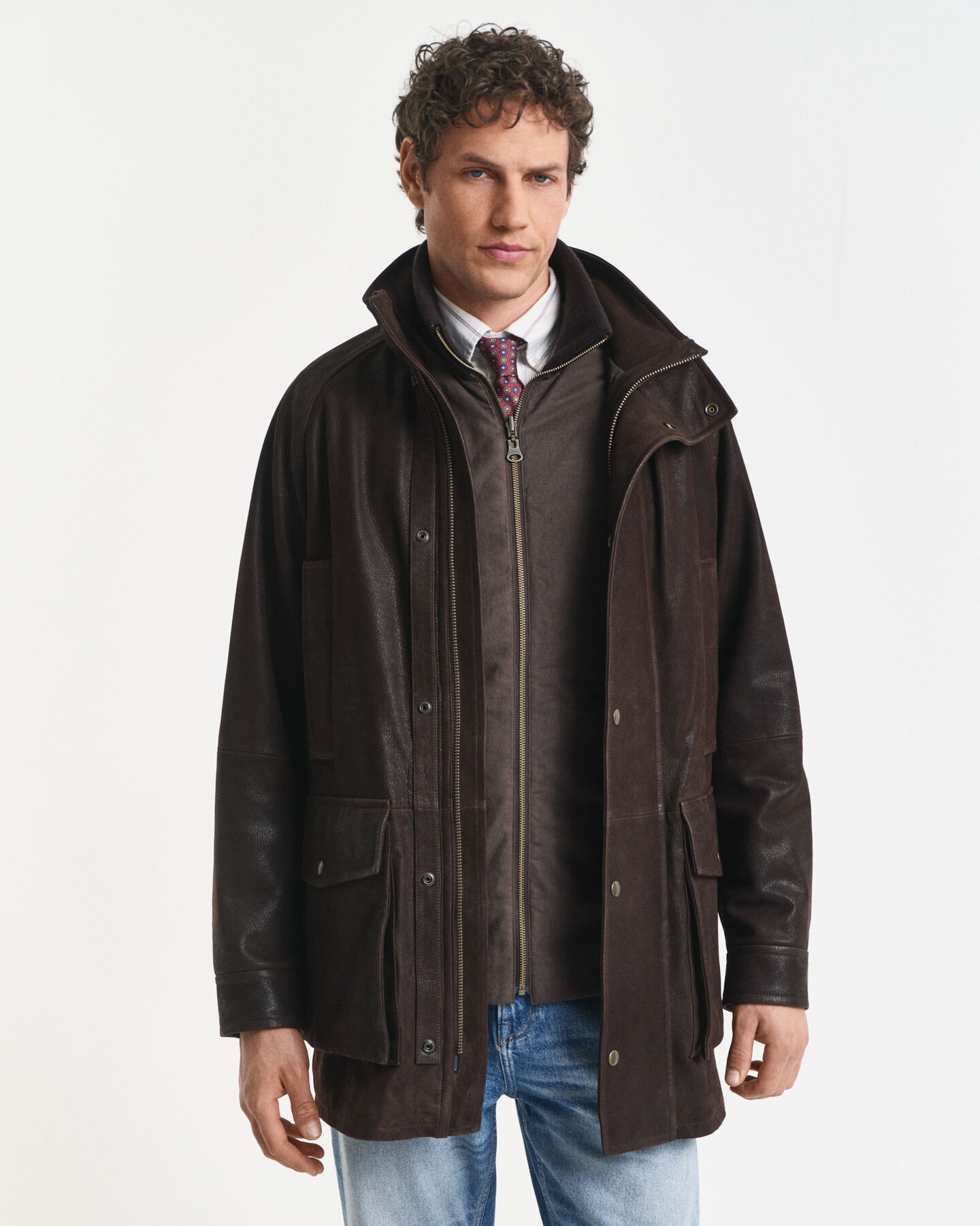 Veste en nubuck Decker