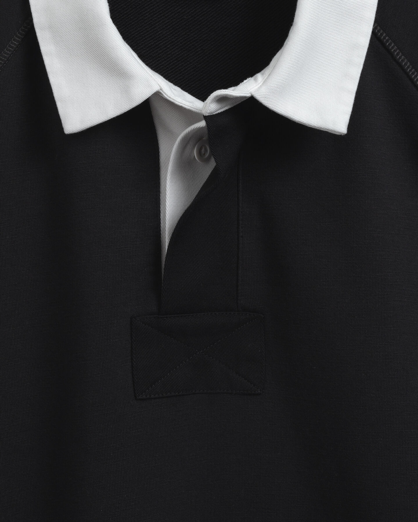 Rugger sweatshirt met korte mouwen