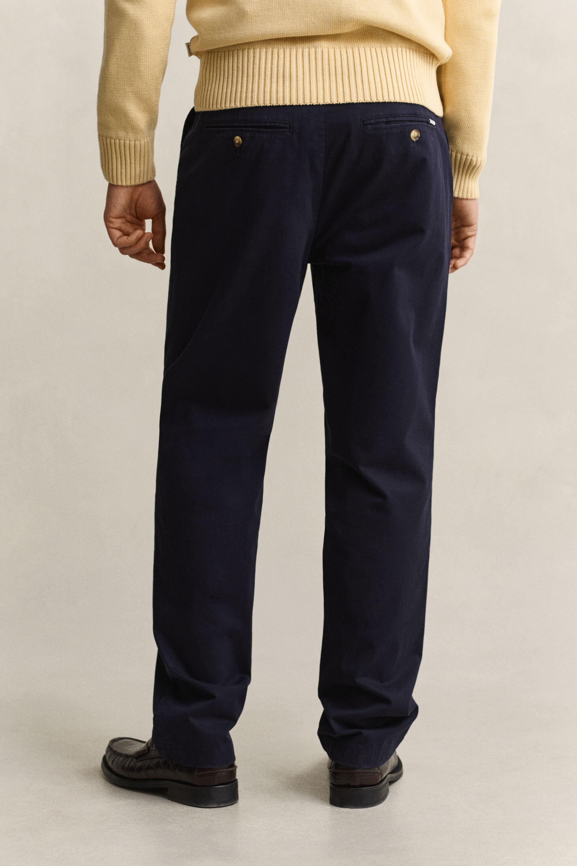 Klassieke chino met normale pasvorm