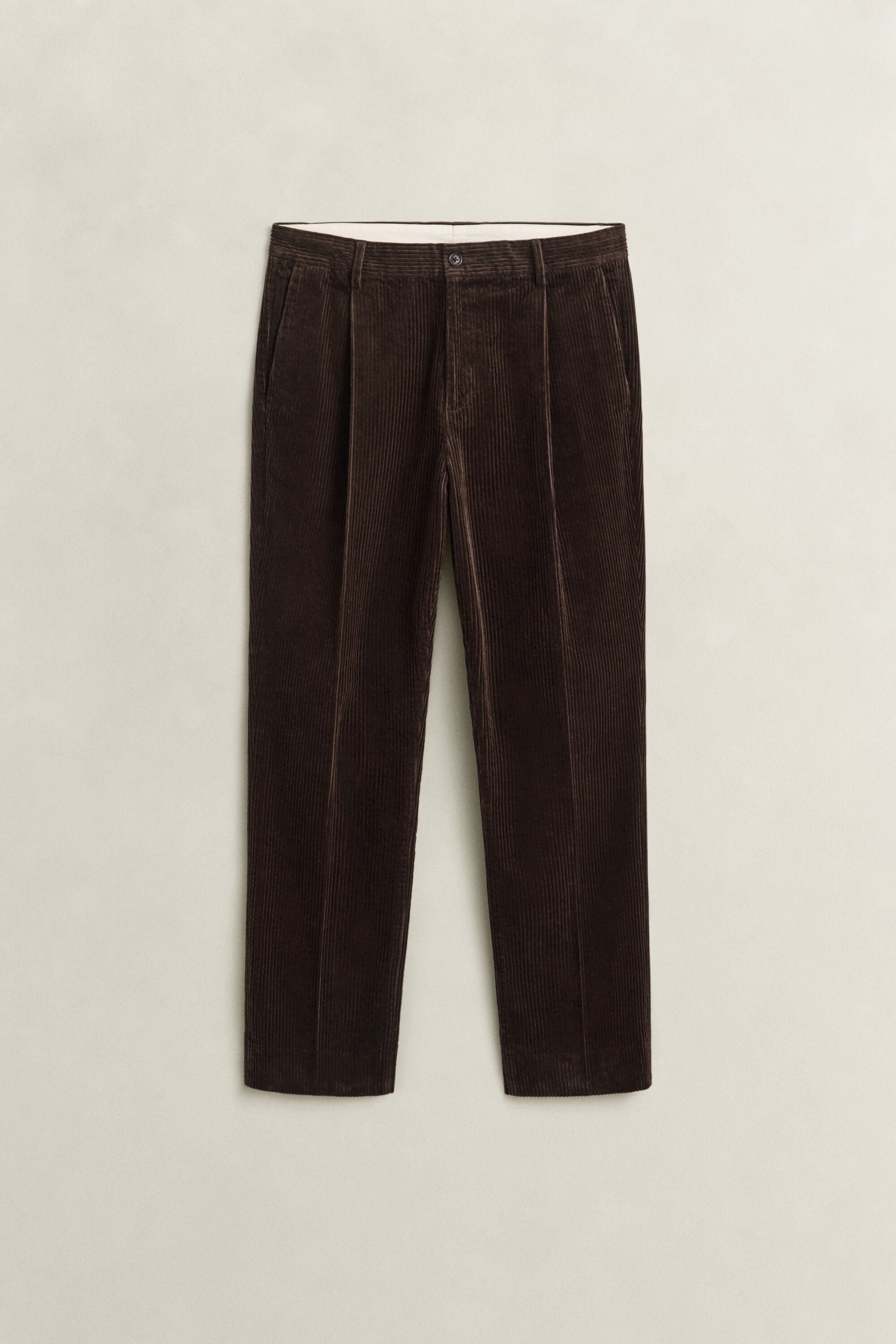 Pantalon de costume en velours côtelé