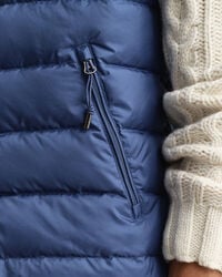 Doudoune sans manches légère en duvet