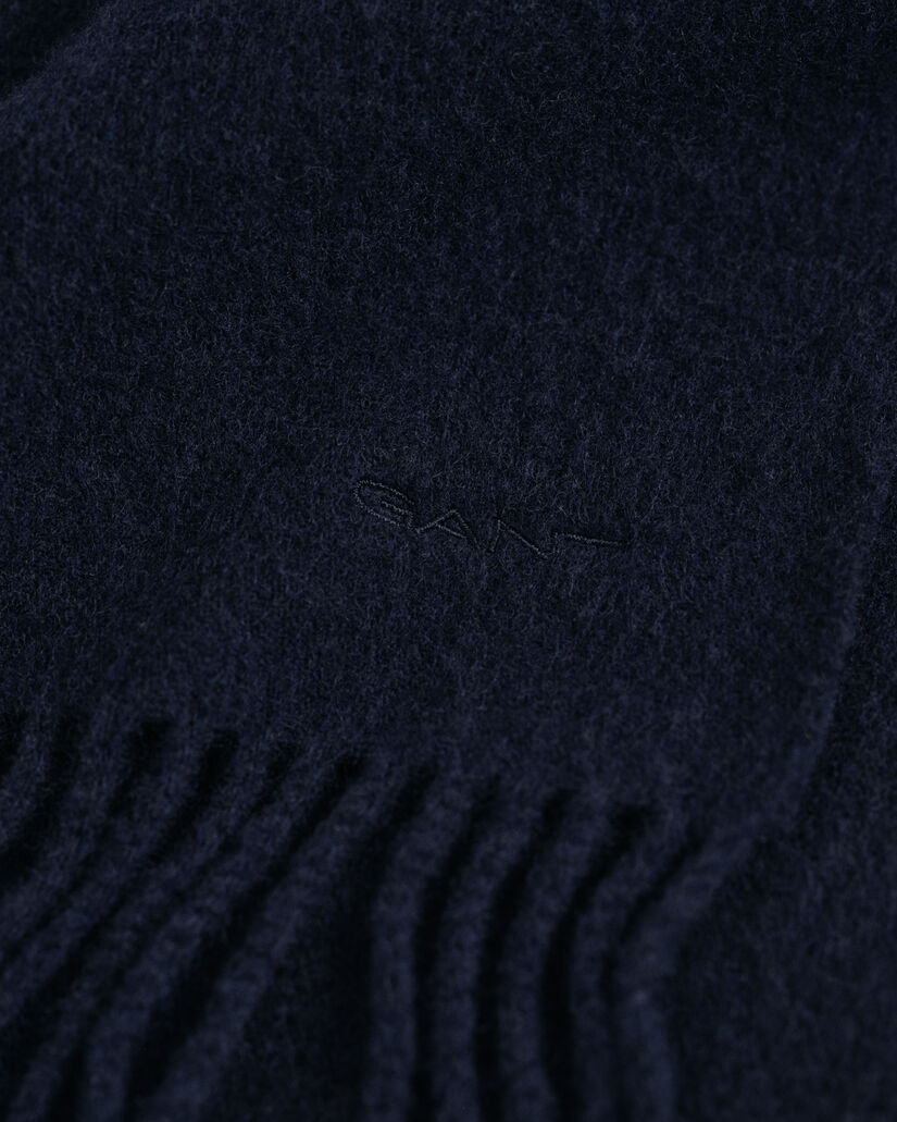 Geweven wollen sjaal