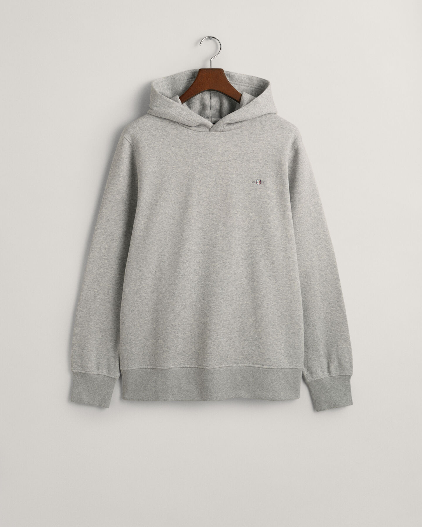 Basic hoodie met Archive Shield-borduursel