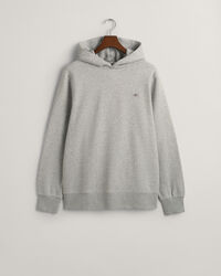 Basic hoodie met Archive Shield-borduursel