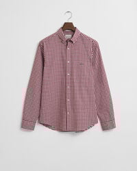 Regular Fit Classic hemd met Gingham-ruitje van poplin