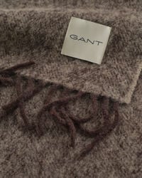 Écharpe en mohair et alpaga à chevrons