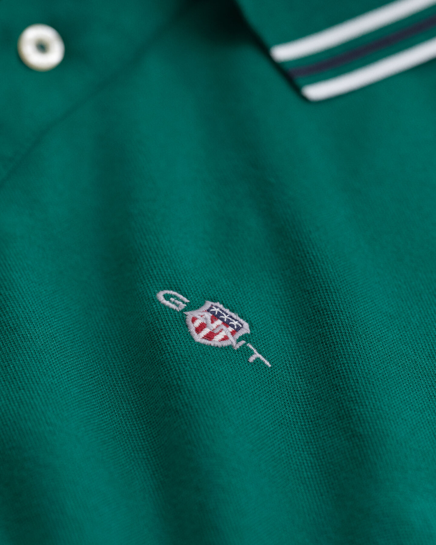 Polo avec col à liseré