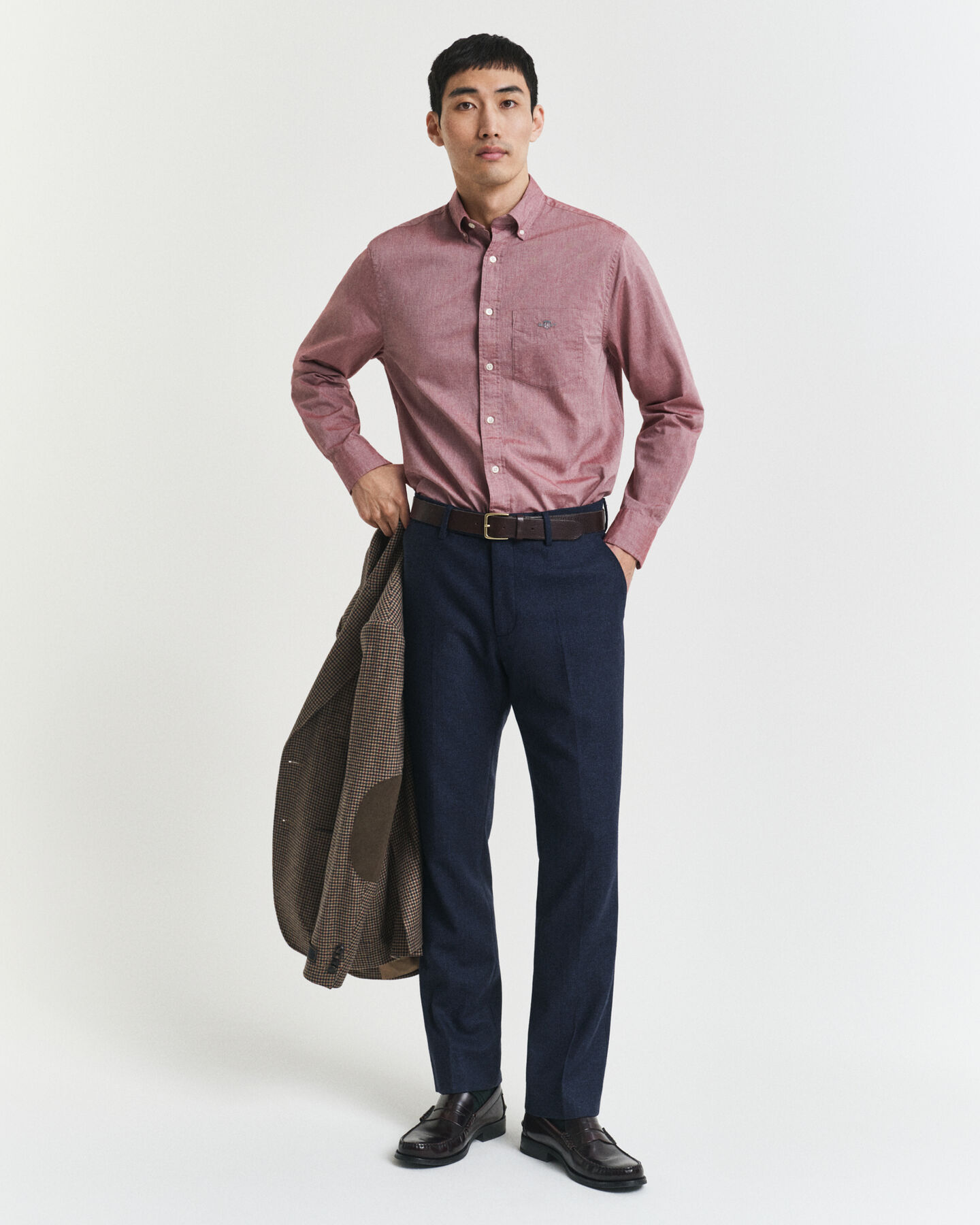 Regular Fit Classic hemd van poplin