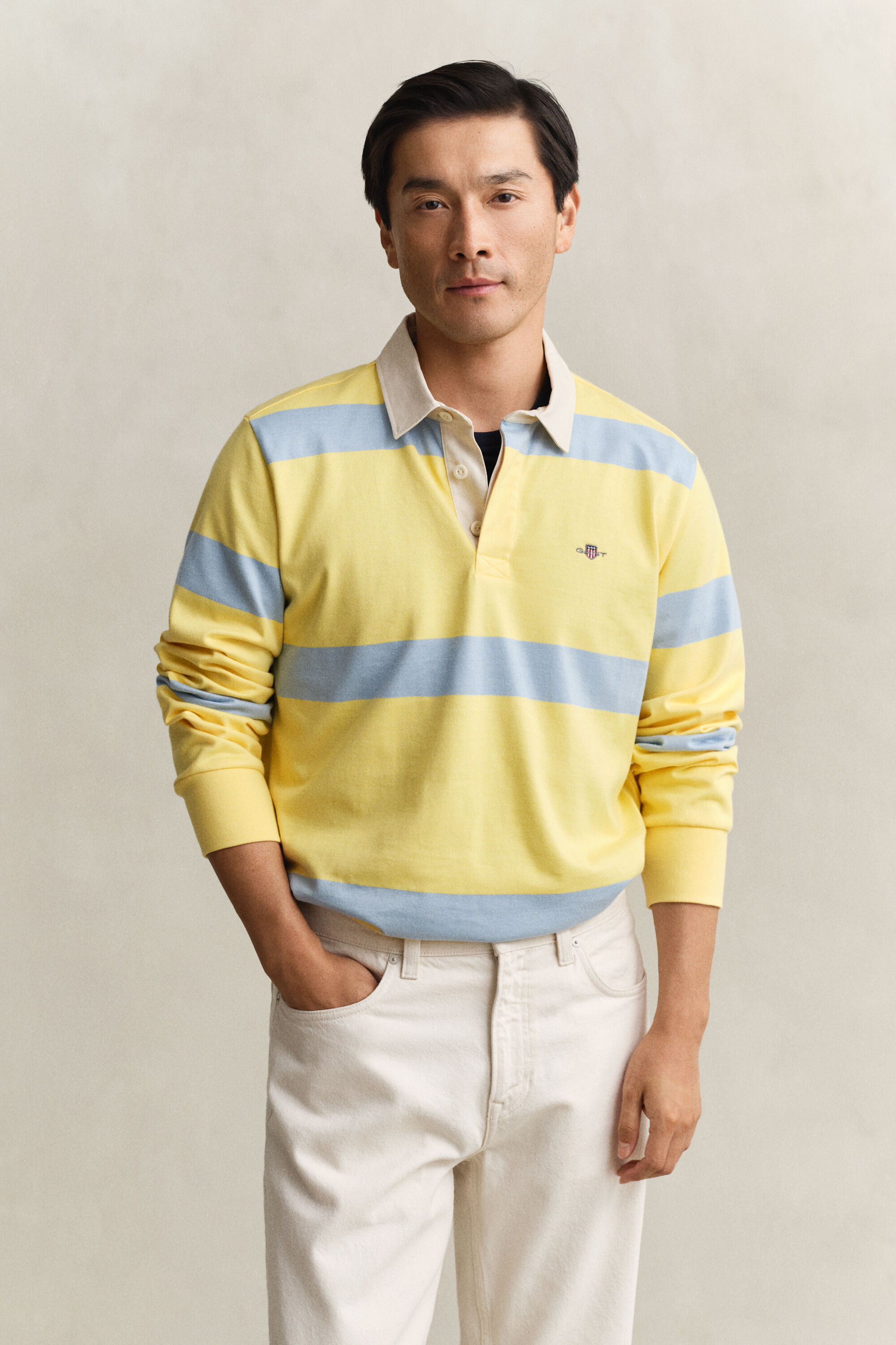 Polo Rugger à rayures