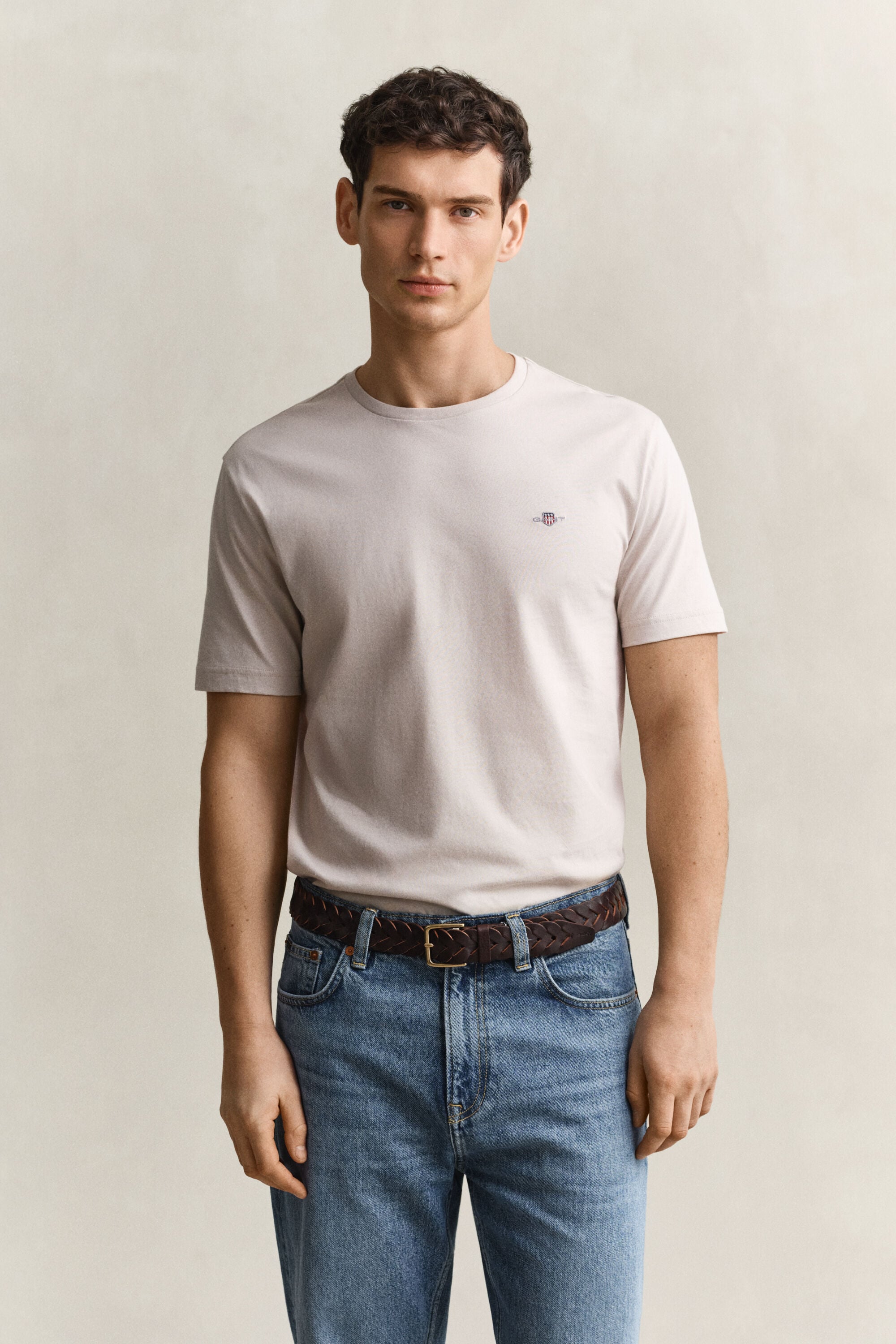 T-shirt coupe regular avec écusson