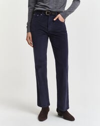Flared corduroy jeans