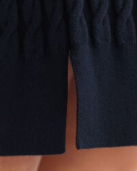 Jurk met gedraaide kabels