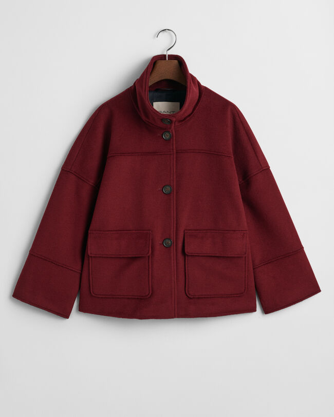 Veste courte en laine