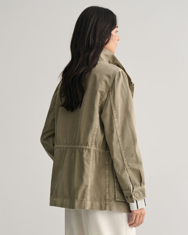 Veste style militaire teinte en pièce