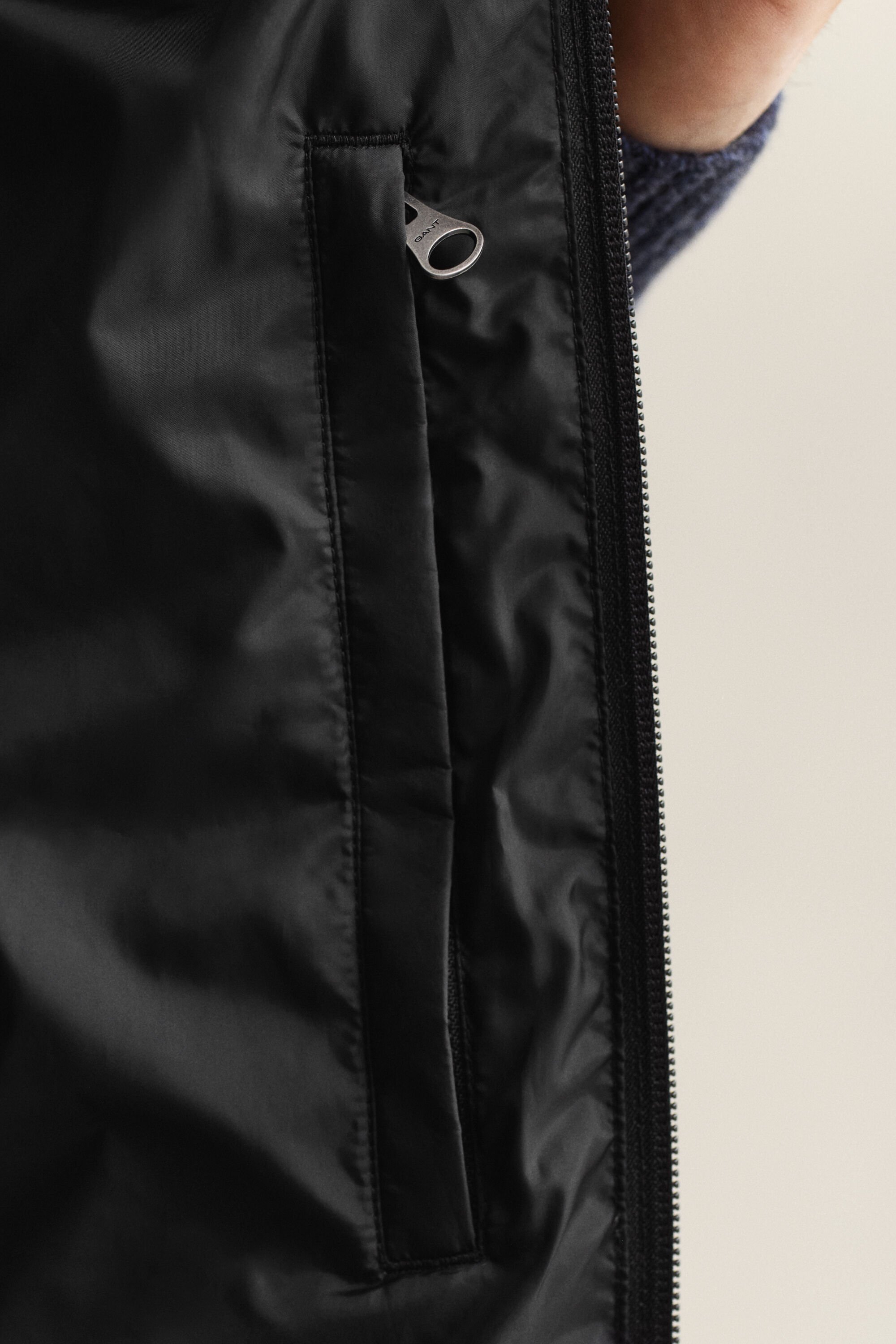 Doudoune sans manches légère en duvet