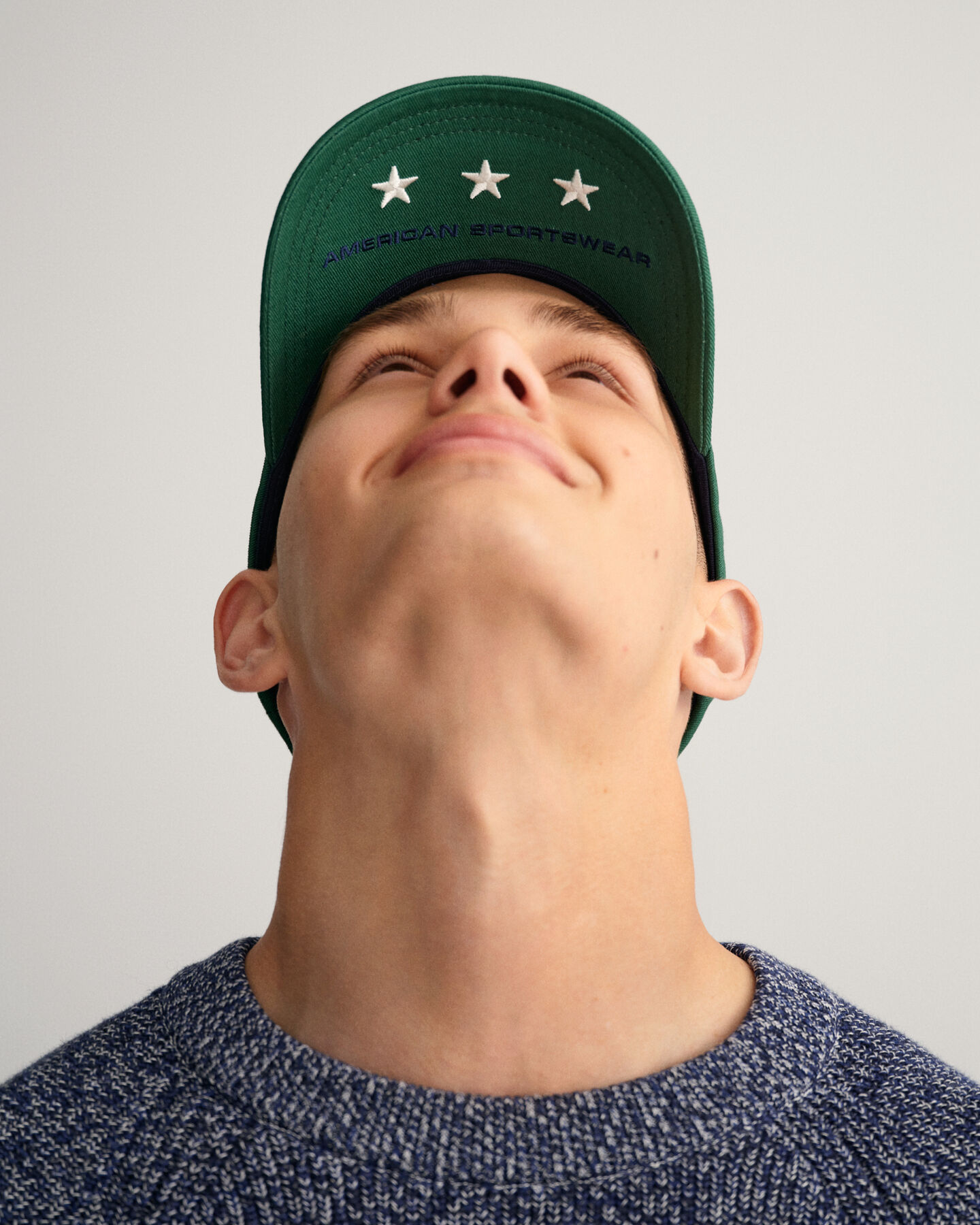 Casquette en sergé Retro Shield