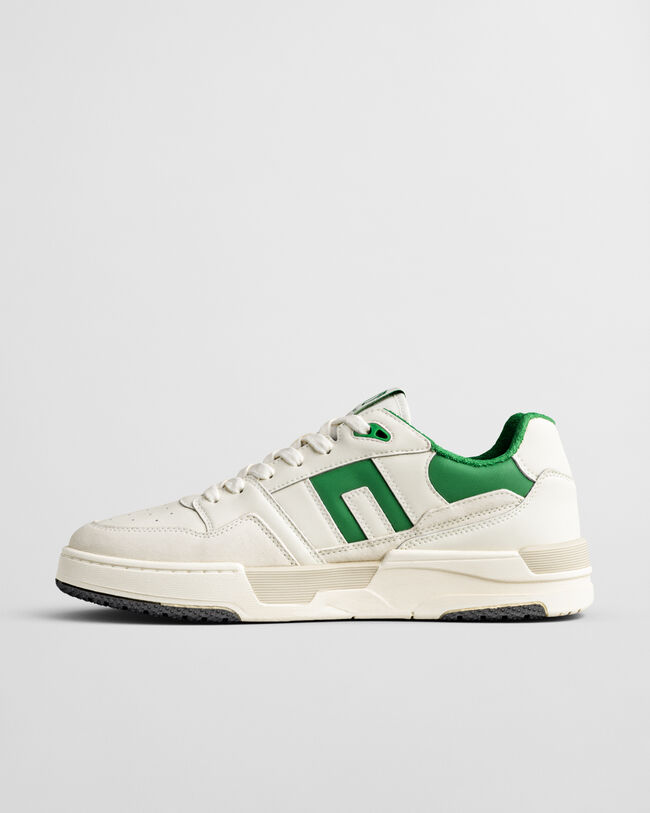 Brookpal sneakers met leer en su&egrave;de