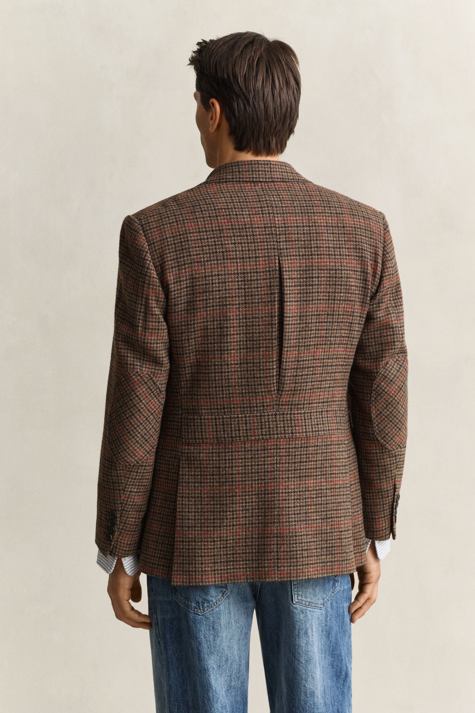 Sportief jack van Britse tweed