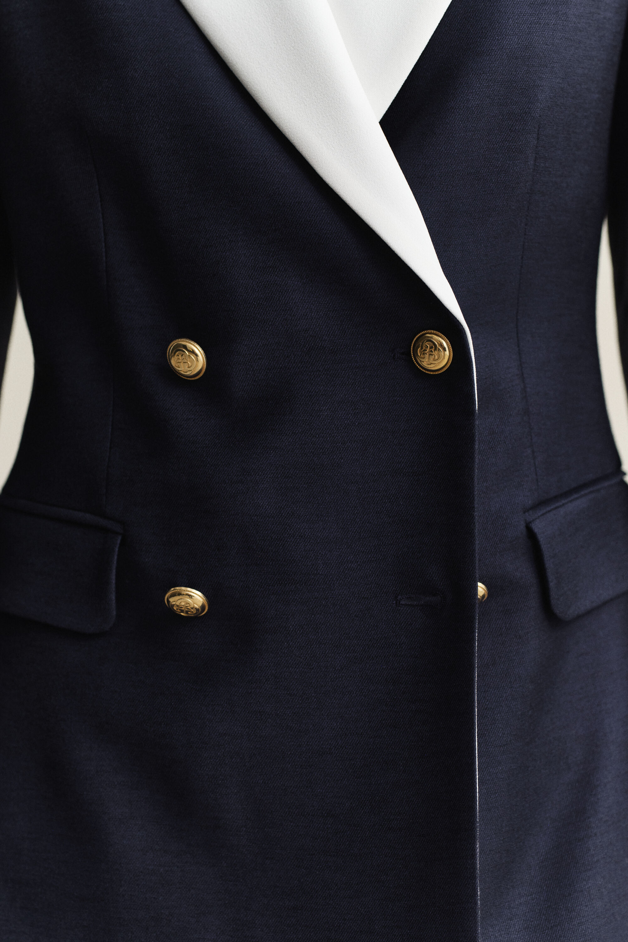 Veste blazer Club contrastée