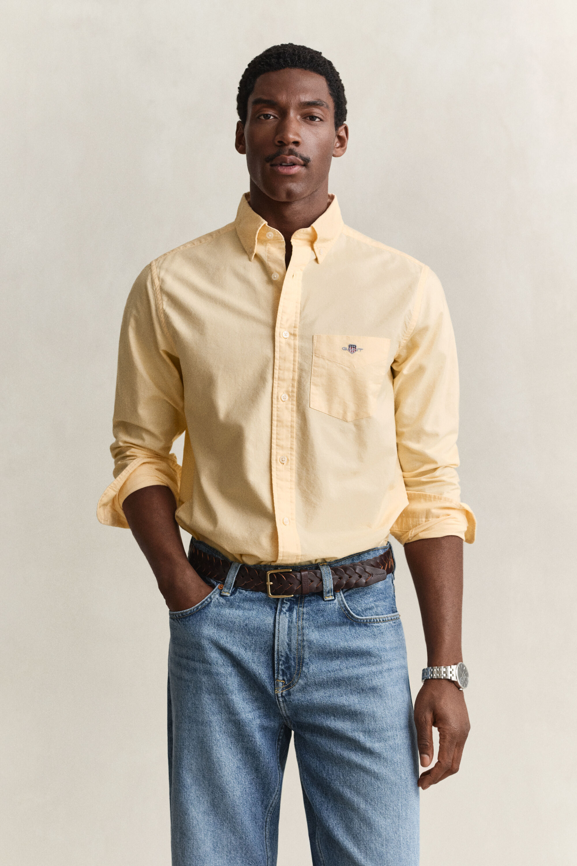 Regular Fit klassiek Oxford-overhemd