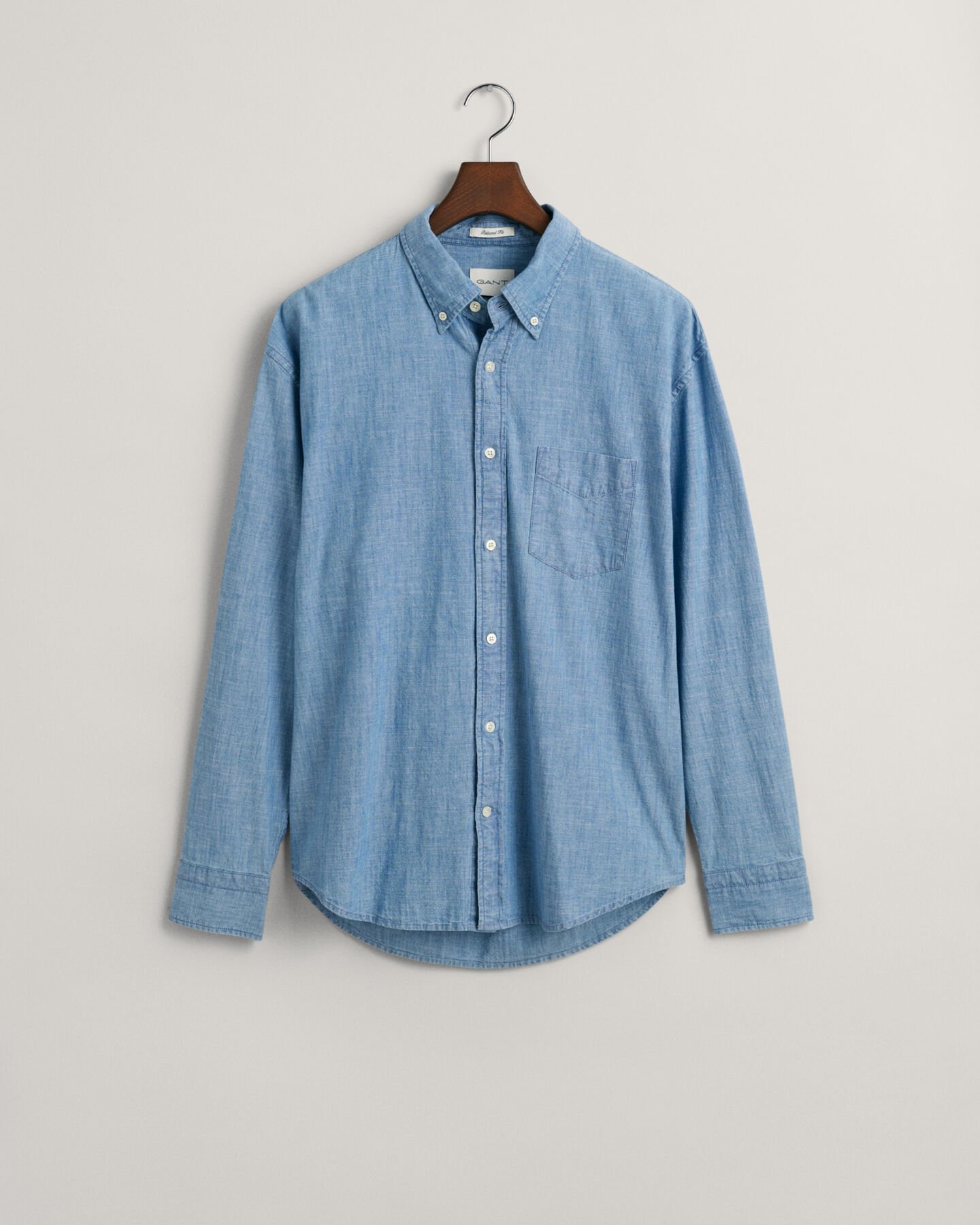 Chemise relaxed fit en chambray