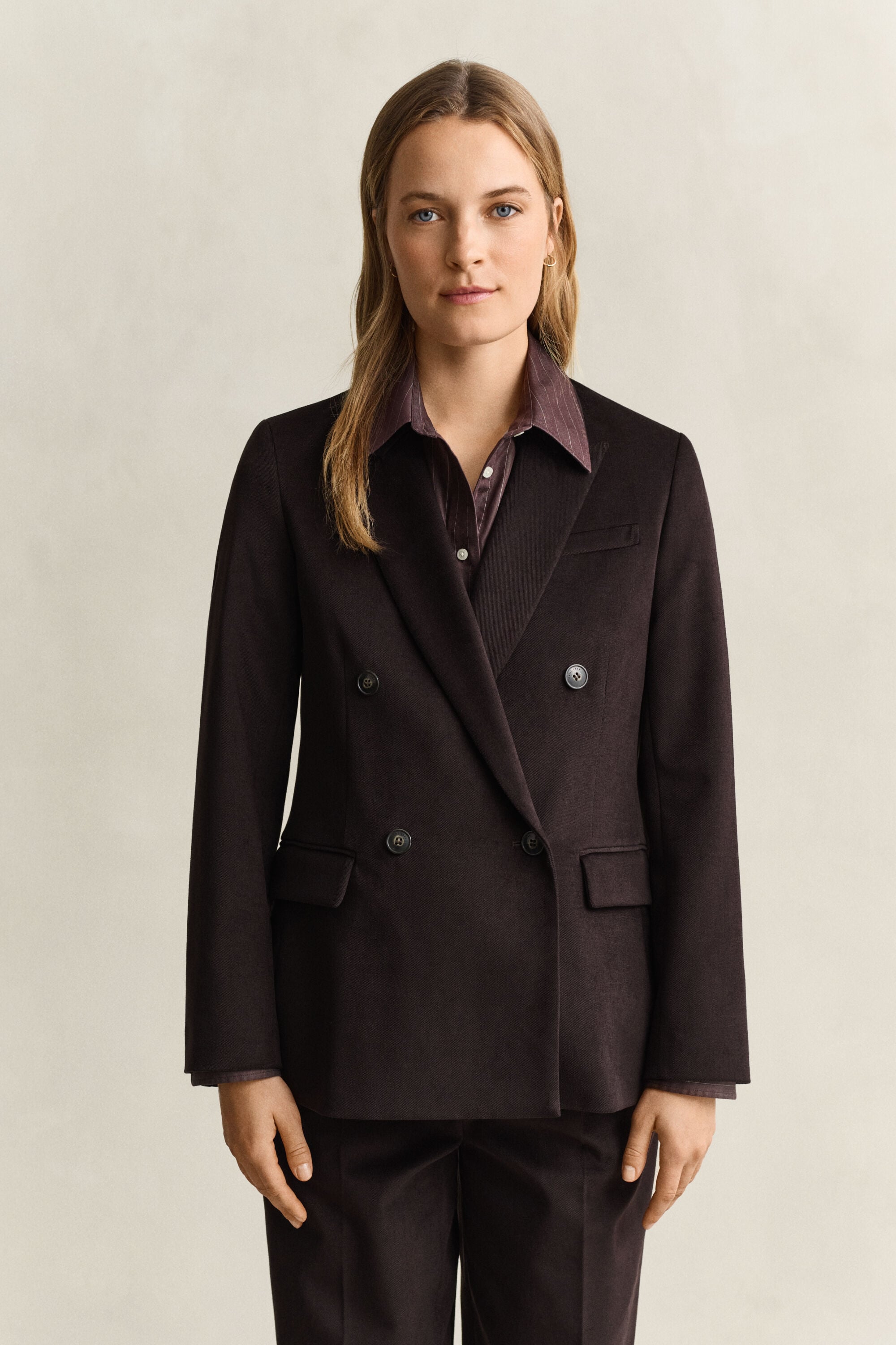Veste blazer Club en velours sergé
