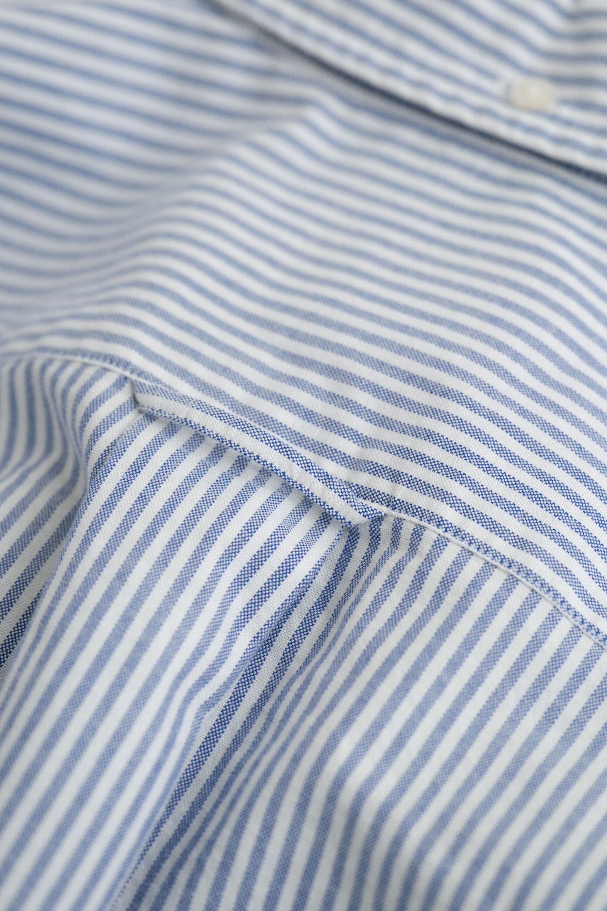 Chemise en coton Oxford classique à rayures Banker
