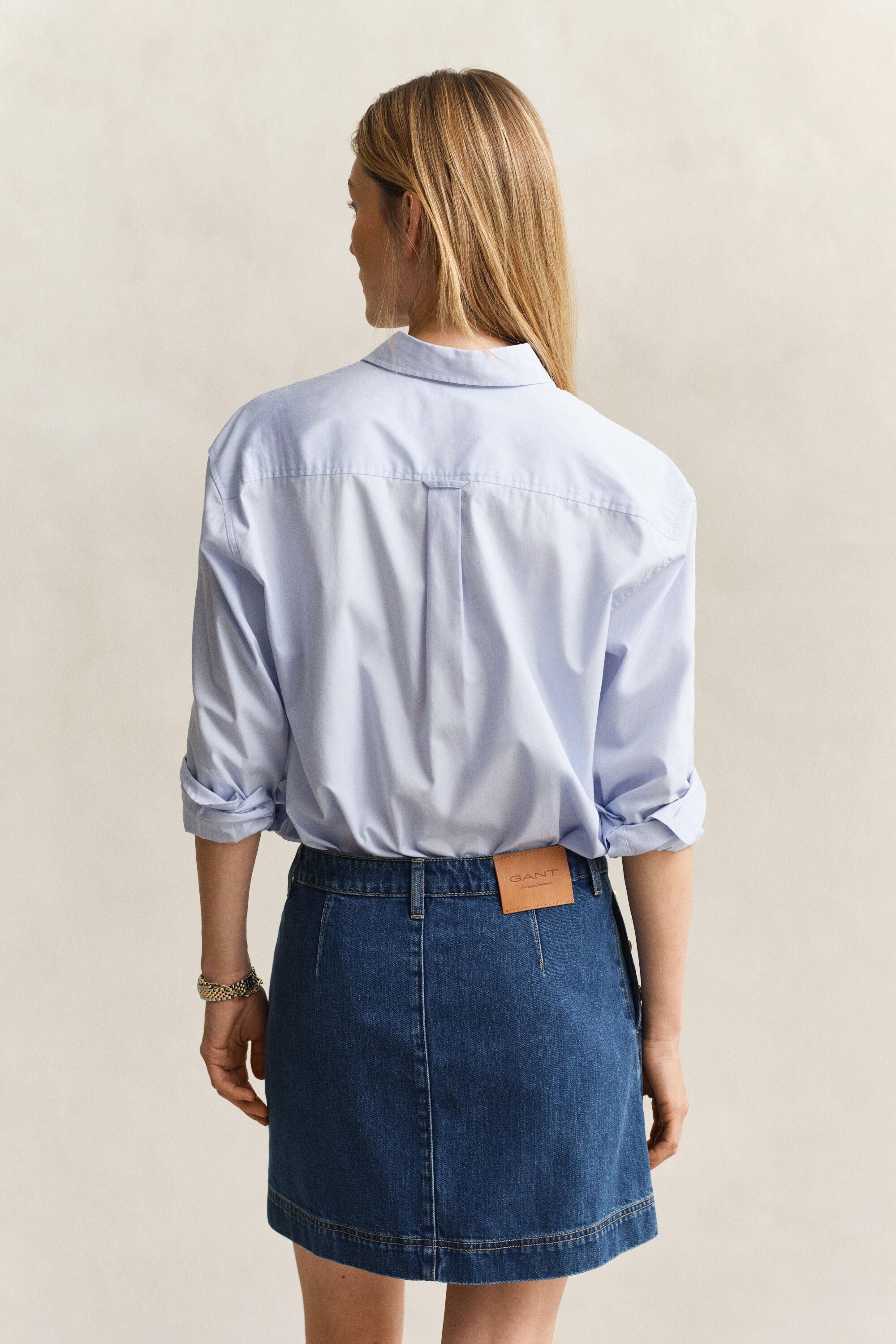 Relaxed Fit Classic overhemd van poplin