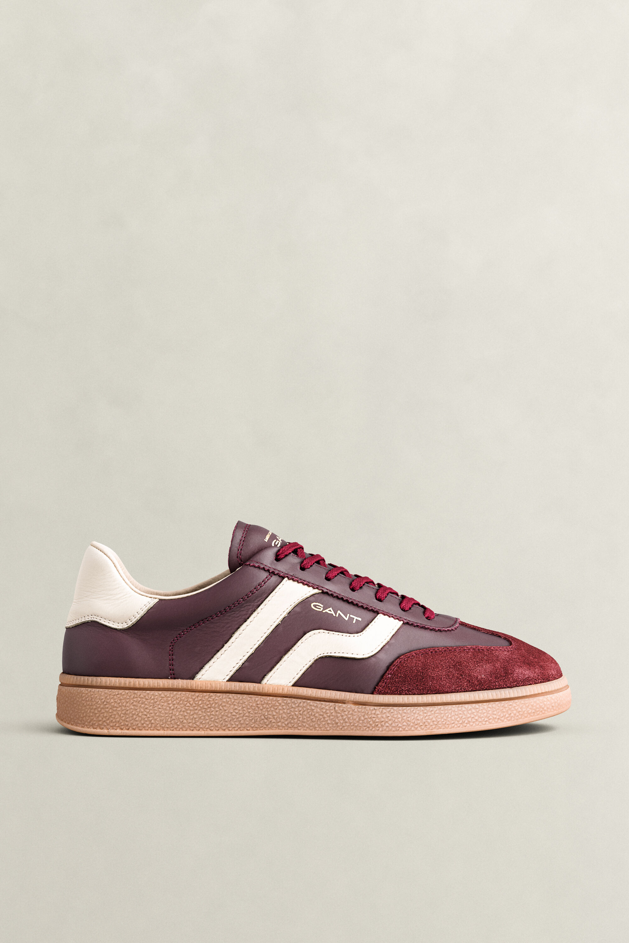 Baskets en cuir et daim Cuzmo
