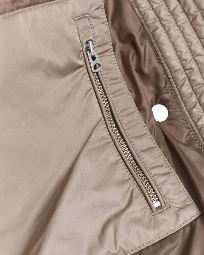 Veste coupe décontractée en duvet