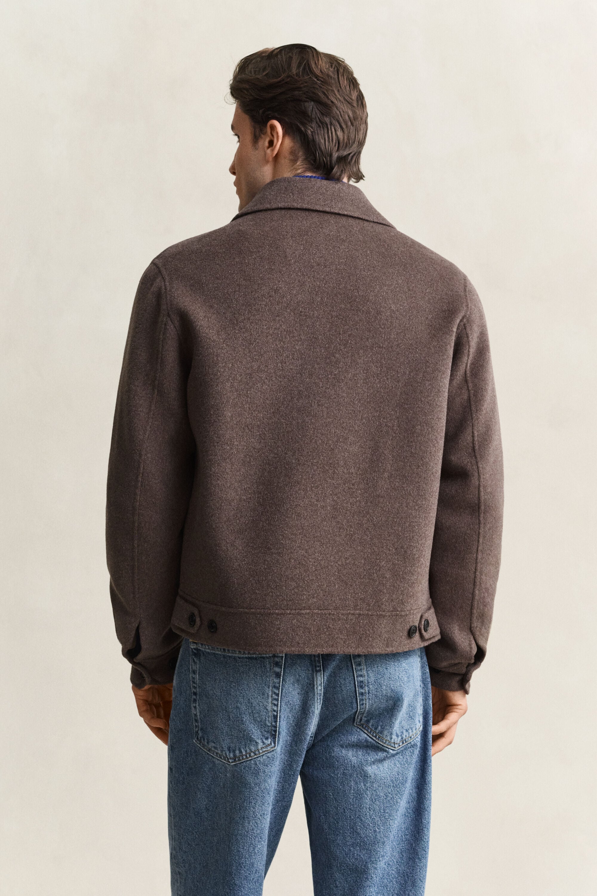 Veste cousue main