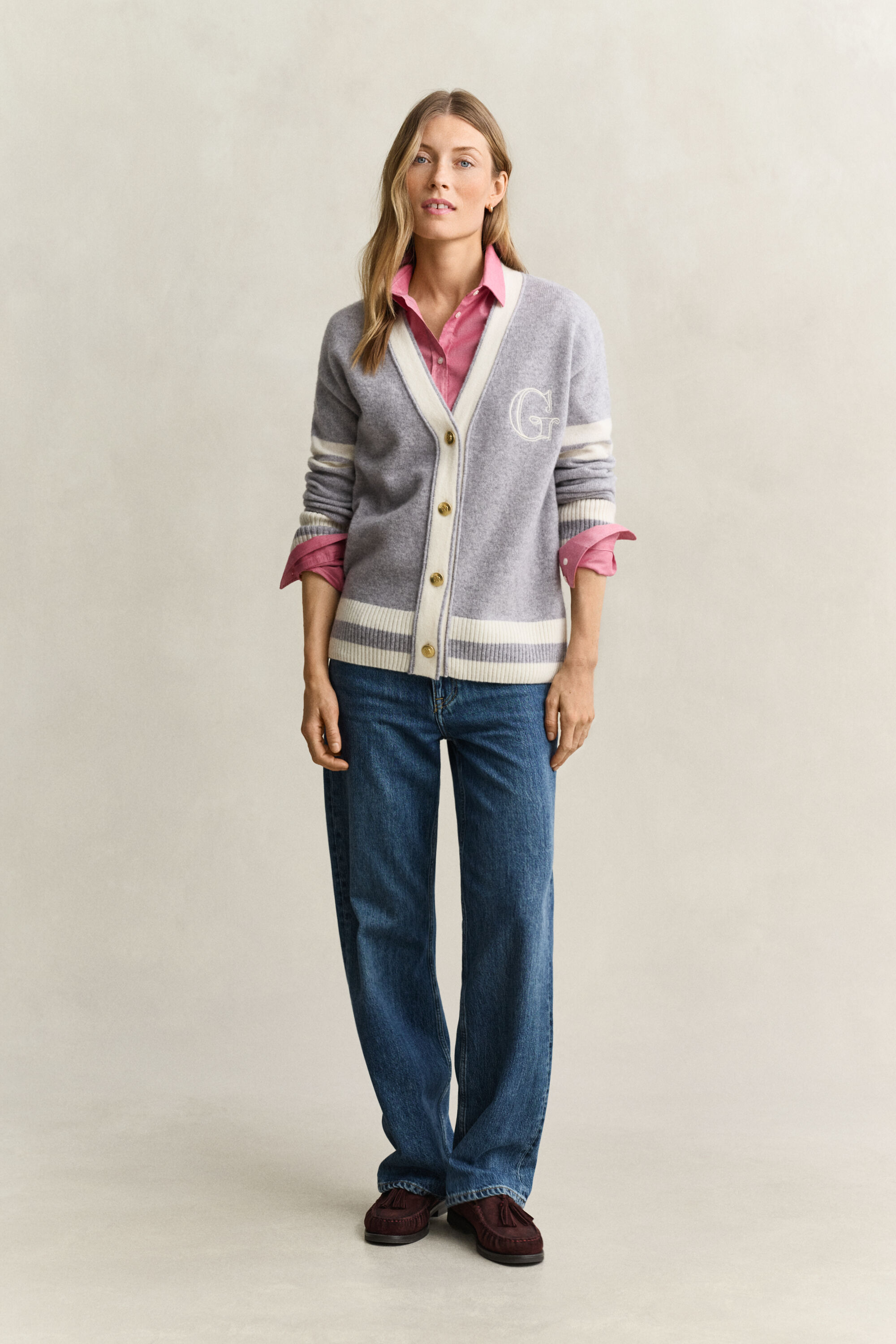 Cardigan varsity de Gant