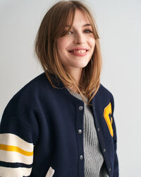 Gebreid Varsity Jacket