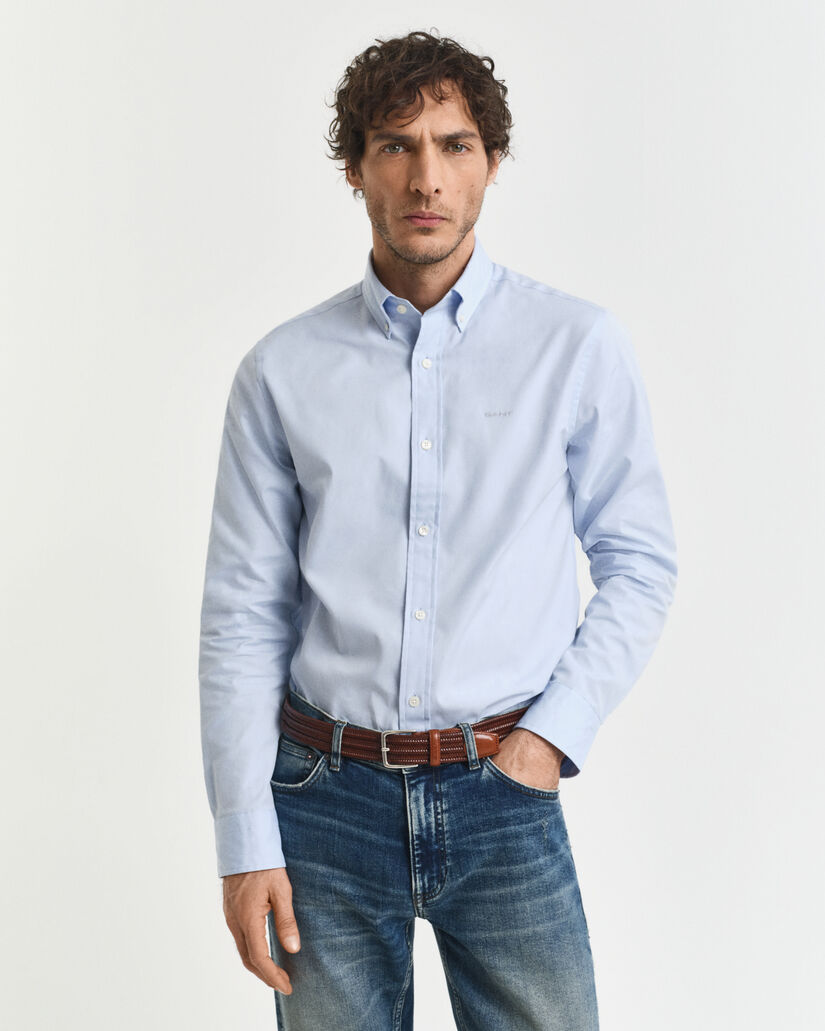 Regular Fit Pinpoint Oxford-hemd