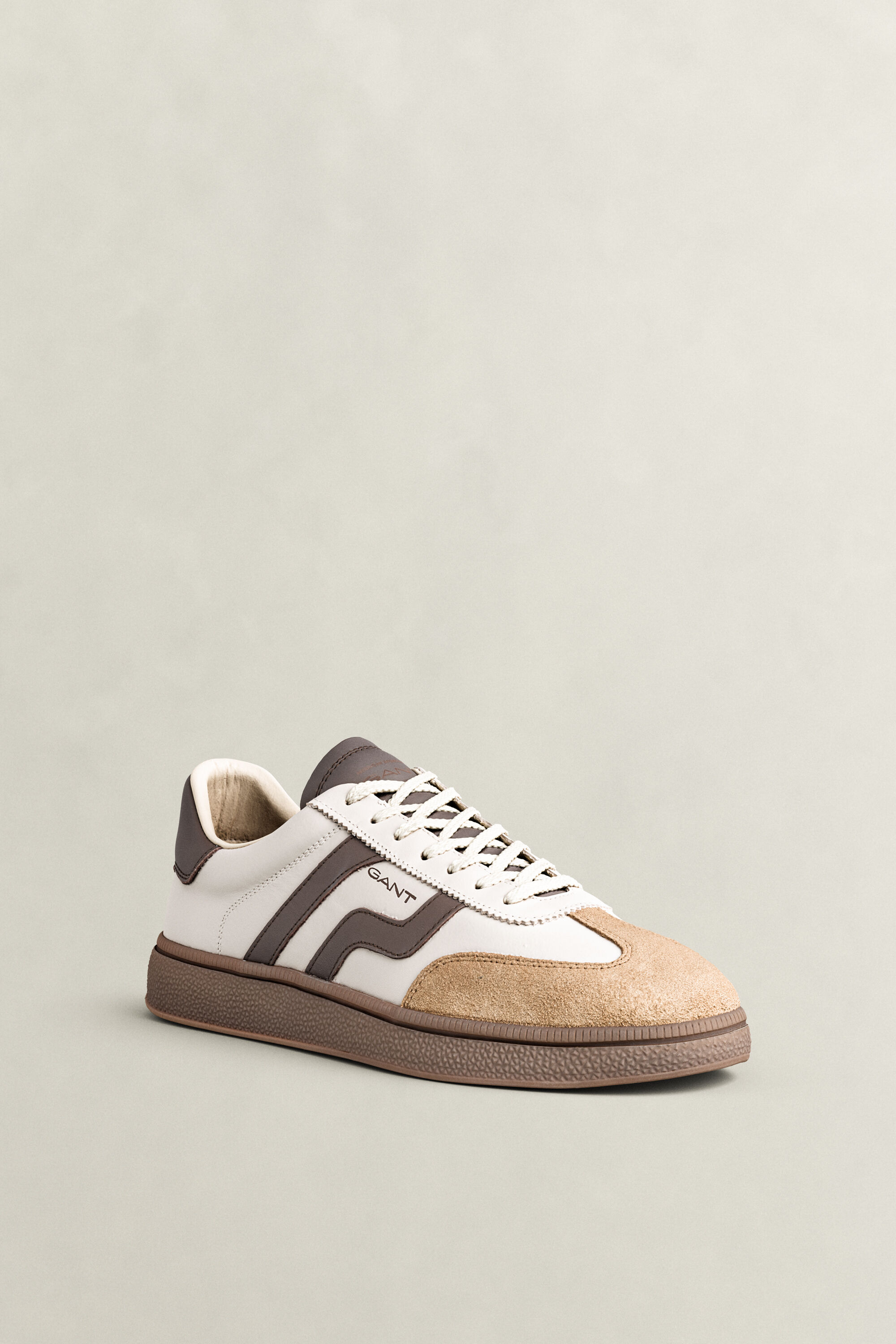 Baskets en cuir et daim Cuzmo
