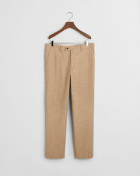 Pantalon de costume slim fit &agrave; chevrons