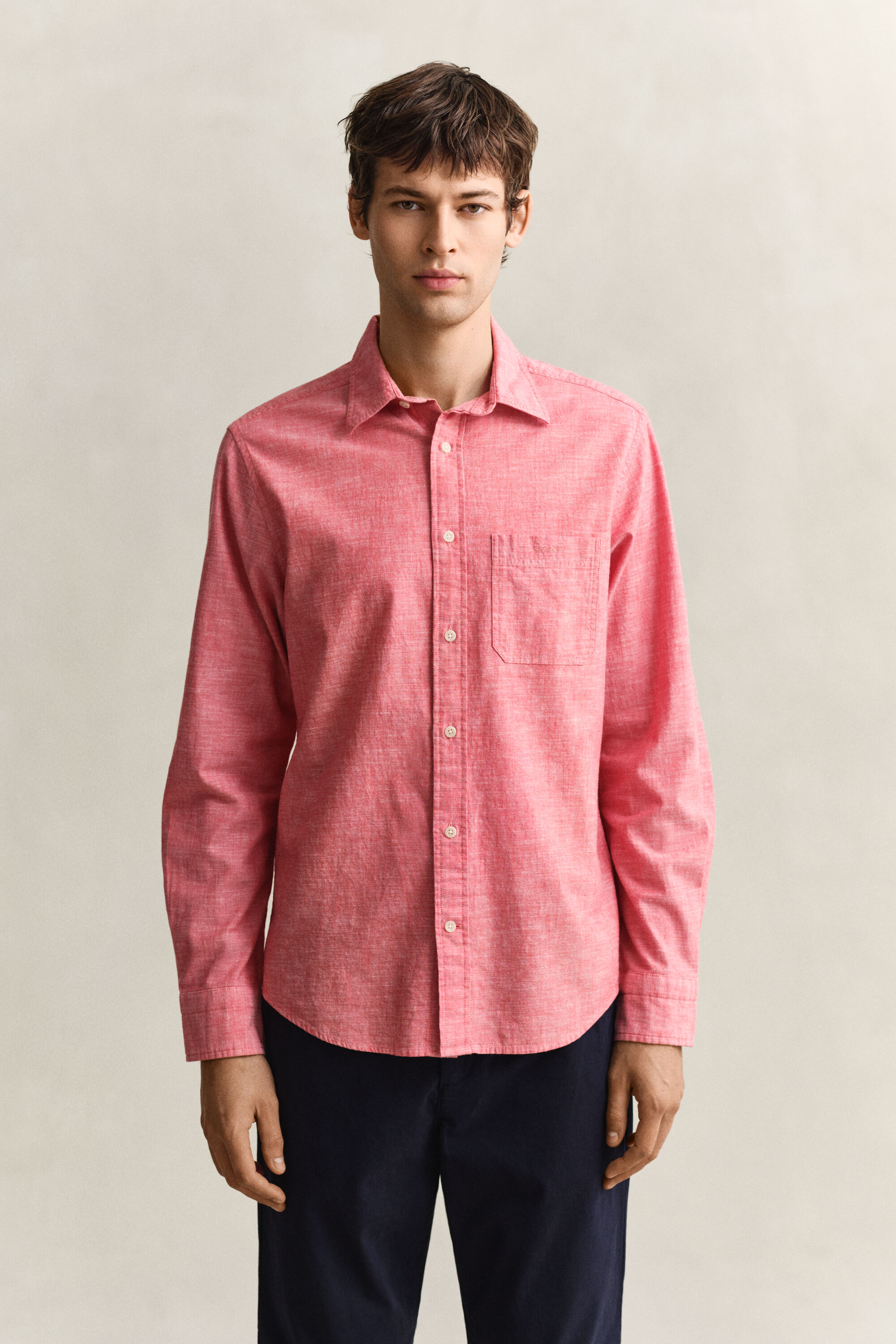 Overhemd van chambray
