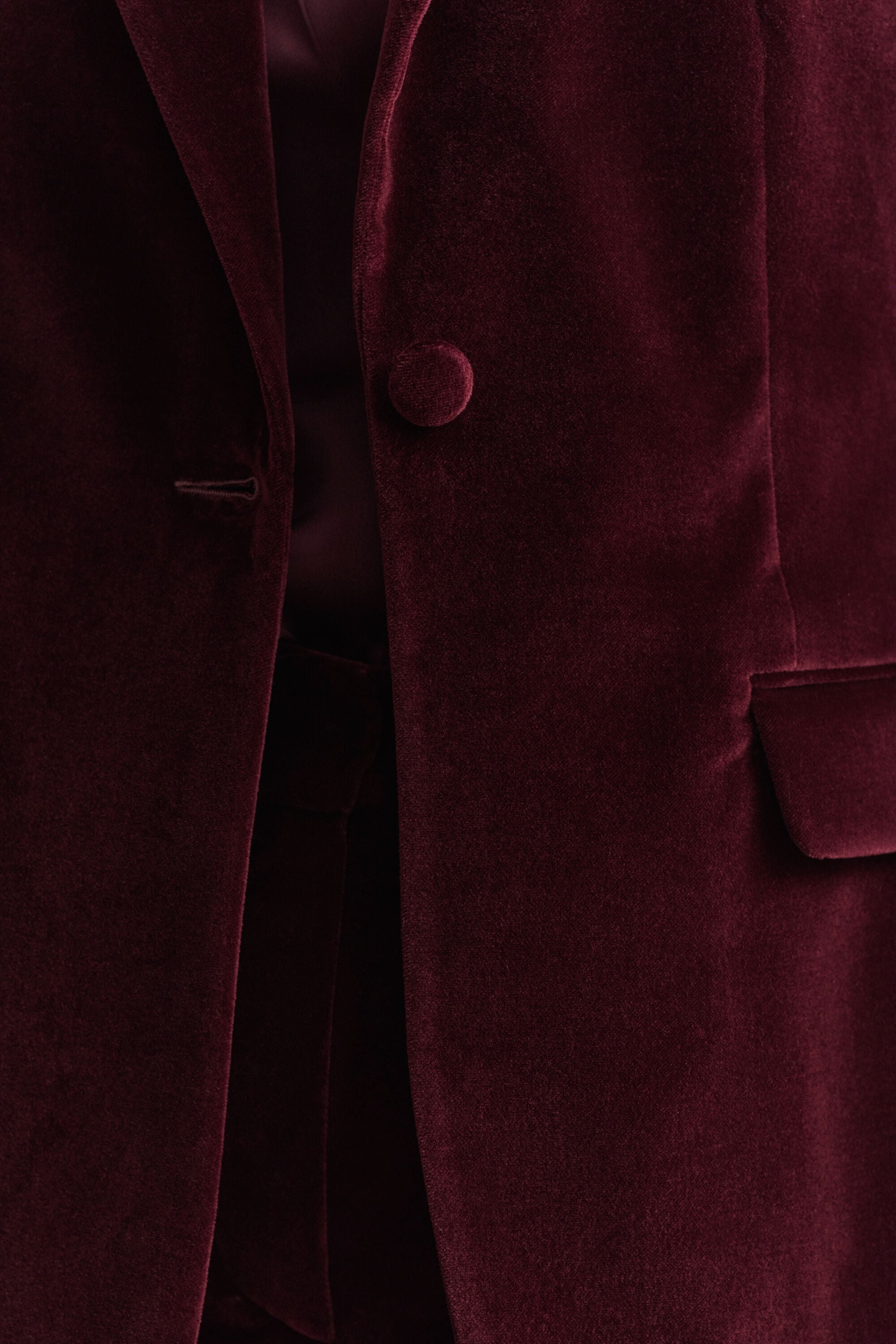 Veste blazer en velours