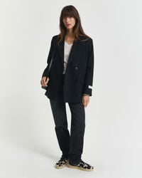 Trui met V-hals van extra zachte merinoswol