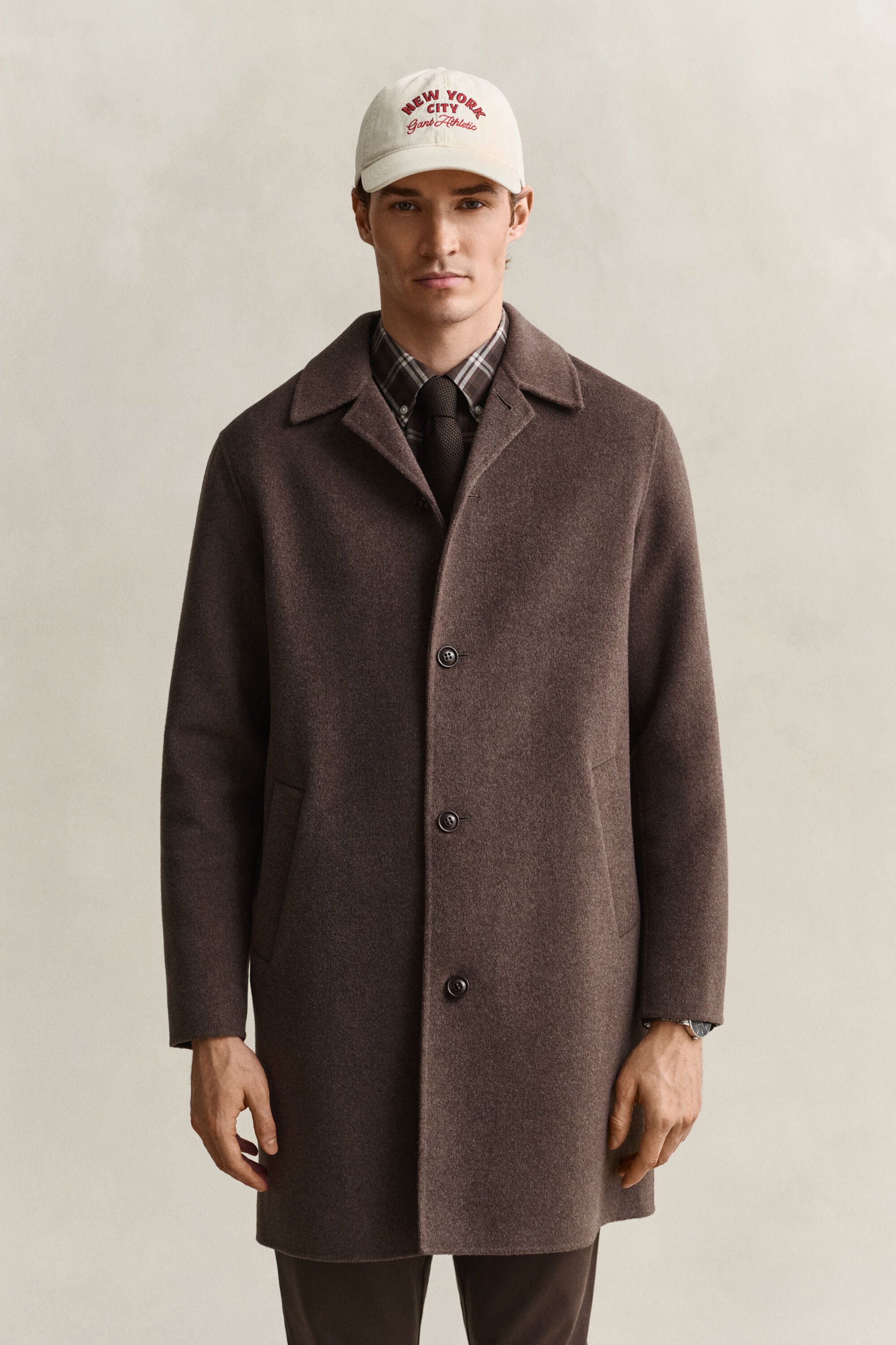 Manteau cousu main