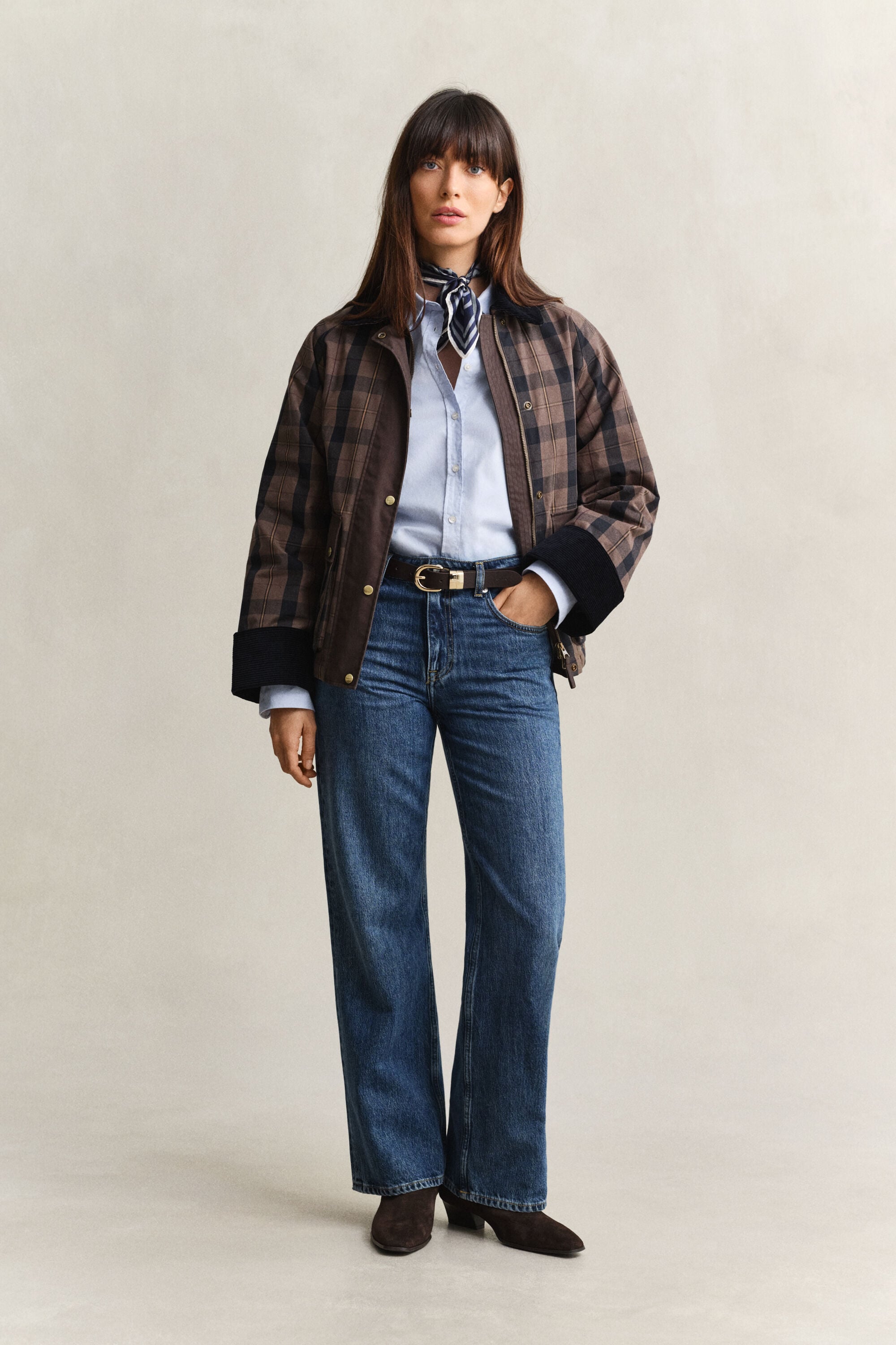 Classic Slim Oxford-hemd met stretch