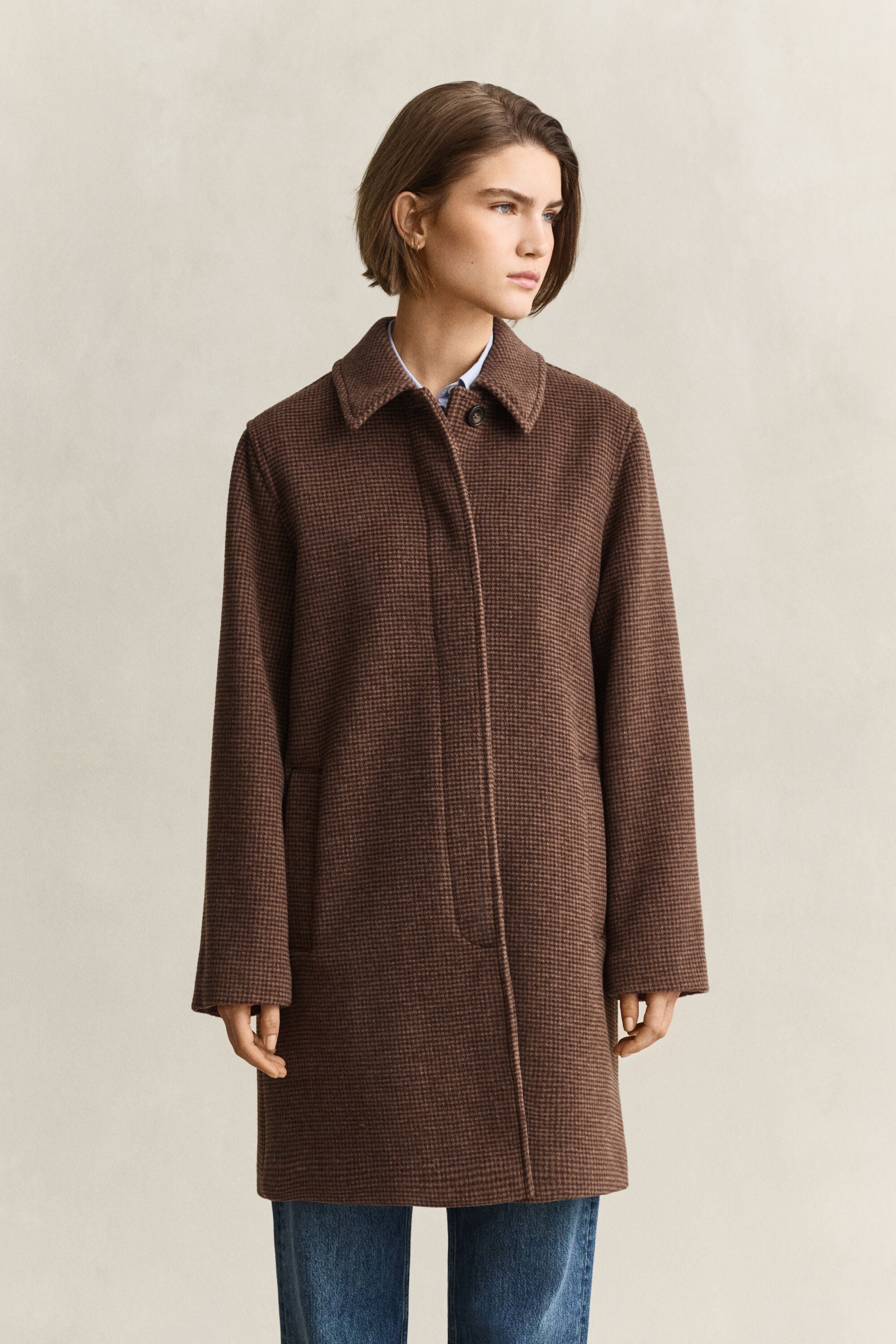 Car Coat van wolmix