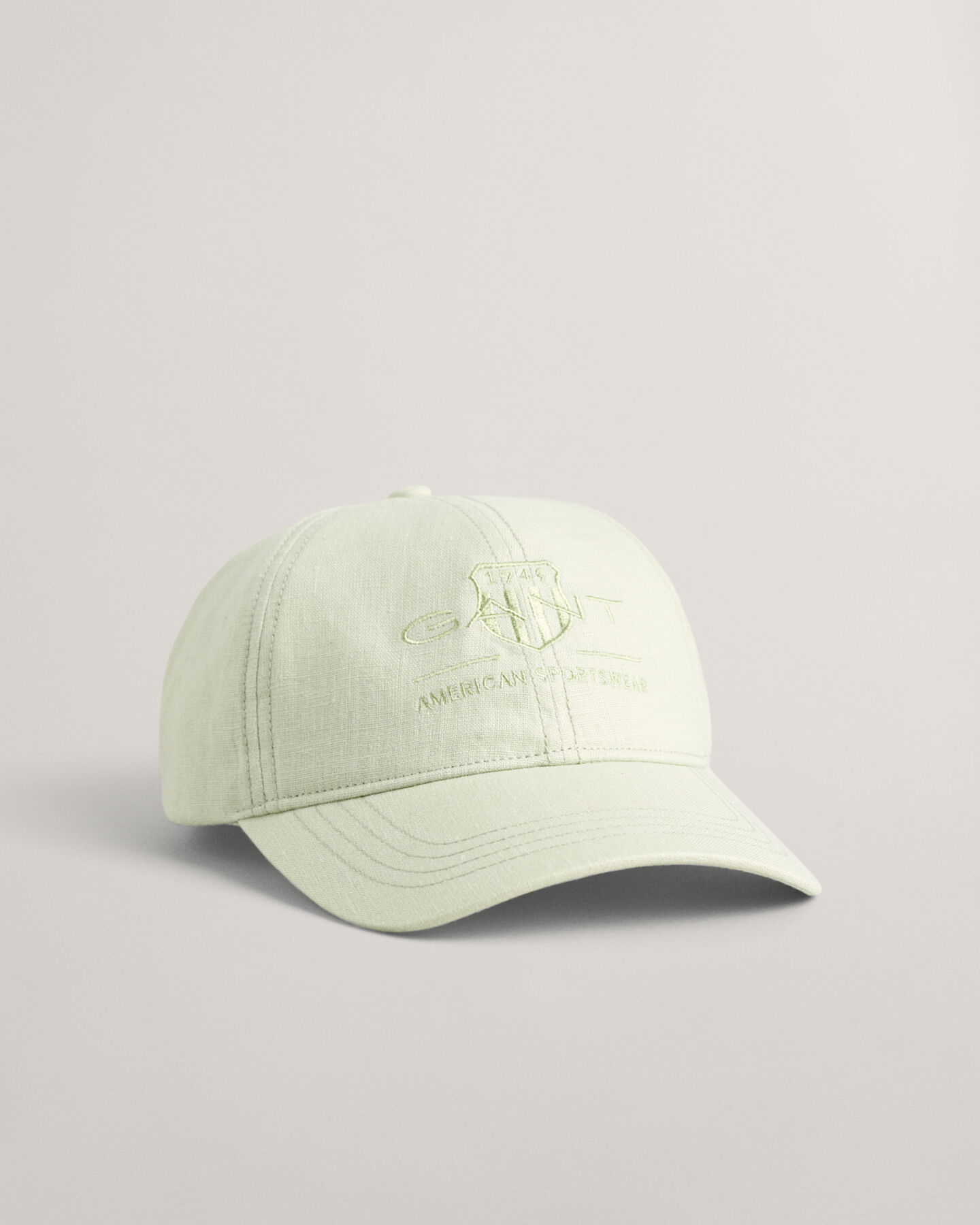 Casquette en lin Tonal Archive Shield