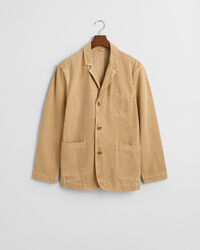 Veste blazer relaxed fit en toile