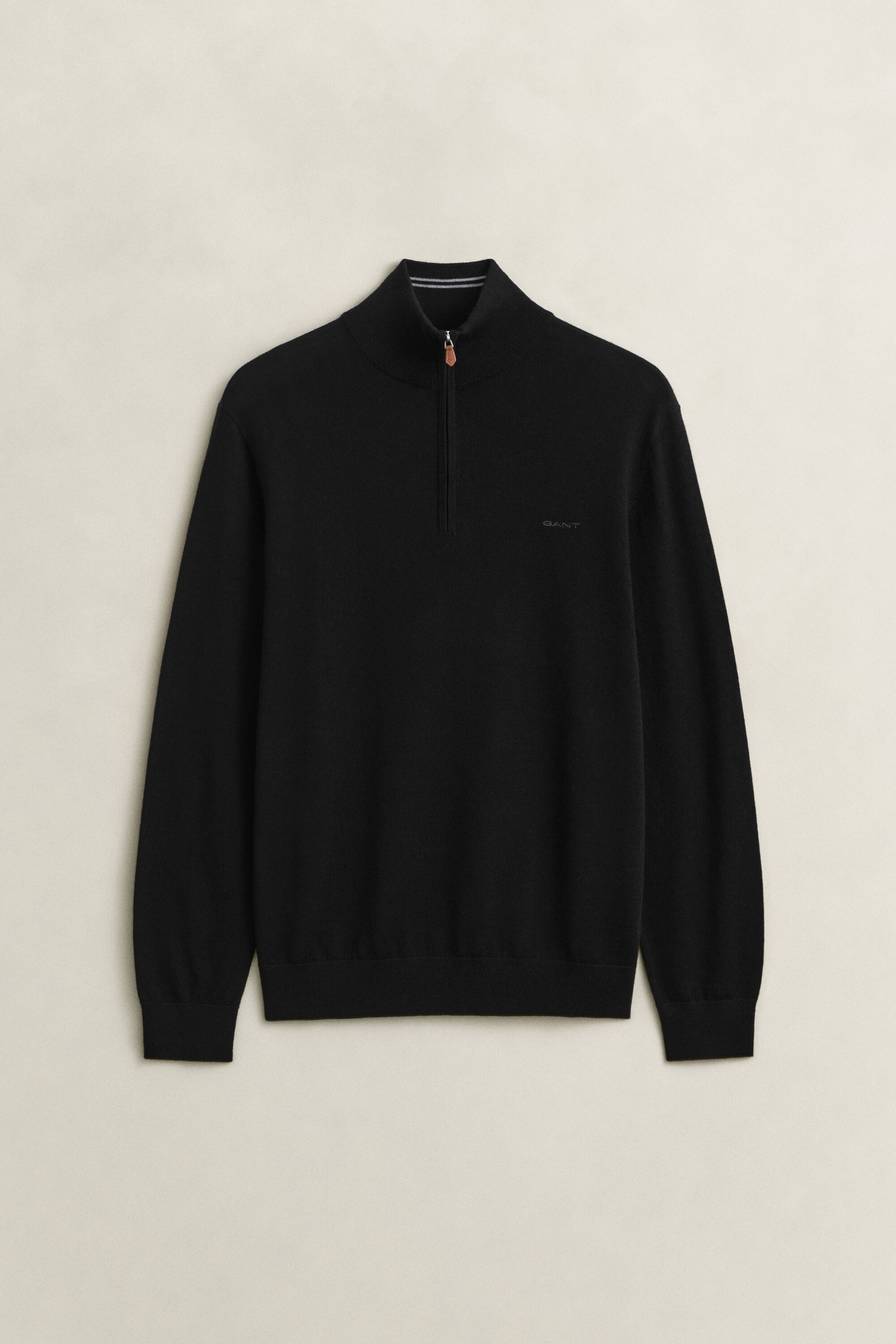 Pull à demi-zip en laine mérinos
